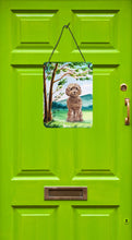 Load image into Gallery viewer, Under the Tree Labradoodle Wall or Door Hanging Prints CK2023DS1216