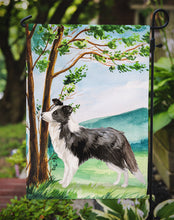Load image into Gallery viewer, Under the Tree Border Collie Garden Flag - Outdoor Decorative Yard Flag CK2025GF