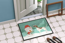 Load image into Gallery viewer, German Shorthair Snowman Christmas Doormat - 24x36 Decorative Floor Mat – Indoor/Outdoor Rug with Artistic Flair CK2045JMAT