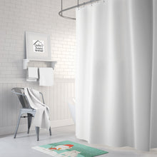 Load image into Gallery viewer, White English Bulldog Snowman Christmas Machine Washable Memory Foam Mat CK2054RUG