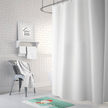 Load image into Gallery viewer, White French Bulldog Snowman Christmas Machine Washable Memory Foam Mat CK2088RUG