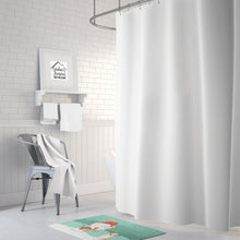 Load image into Gallery viewer, Brown and White Terrier Snowman Christmas Machine Washable Memory Foam Mat CK2096RUG