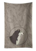 Load image into Gallery viewer, Alaskan Malamute In the Kitchen Kitchen Towel – Artistic Dish Towel for Everyday Use CK2160KTWL