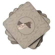 Load image into Gallery viewer, American Hairless Terrier In the Kitchen Foam Coaster  CK2161FC