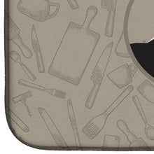 Load image into Gallery viewer, Basenji In the Kitchen Dish Drying Mat – Absorbent, Artistic Kitchen Essentials CK2164DDM