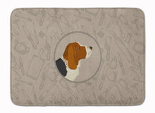 Load image into Gallery viewer, Basset Hound In the Kitchen Machine Washable Memory Foam Mat CK2165RUG