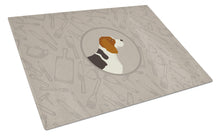 Load image into Gallery viewer, Beagle In the Kitchen Glass Cutting Boards – Durable, Decorative Kitchen Art Large CK2166LCB