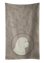 Load image into Gallery viewer, Bichon Frise In the Kitchen Kitchen Towel – Artistic Dish Towel for Everyday Use CK2168KTWL