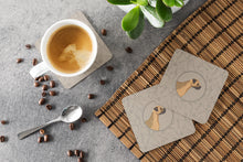 Load image into Gallery viewer, Border Terrier In the Kitchen Foam Coaster  CK2170FC