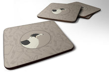 Load image into Gallery viewer, Borzoi In the Kitchen Foam Coaster  CK2171FC