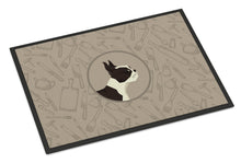 Load image into Gallery viewer, Boston Terrier In the Kitchen Doormat - 24x36 Decorative Floor Mat – Indoor/Outdoor Rug with Artistic Flair CK2172JMAT