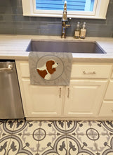 Load image into Gallery viewer, Cavalier Spaniel In the Kitchen Kitchen Towel – Artistic Dish Towel for Everyday Use CK2176KTWL