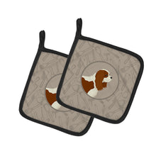 Load image into Gallery viewer, Cavalier Spaniel In the Kitchen Pot Holders - Set of 2 - Heat-Resistant Kitchen Essentials CK2176PTHD
