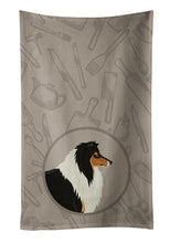 Load image into Gallery viewer, Collie In the Kitchen Kitchen Towel – Artistic Dish Towel for Everyday Use CK2179KTWL