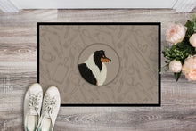 Load image into Gallery viewer, Collie In the Kitchen Doormat - 18x27 Decorative Floor Mat – Indoor/Outdoor Rug with Artistic Flair CK2179MAT