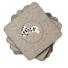 Load image into Gallery viewer, Dalmatian In the Kitchen Foam Coaster  CK2181FC