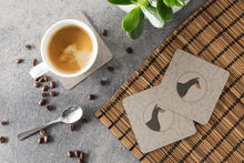 Load image into Gallery viewer, Doberman Pinscher In the Kitchen Foam Coaster  CK2182FC