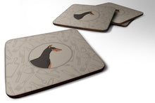 Load image into Gallery viewer, Doberman Pinscher In the Kitchen Foam Coaster  CK2182FC