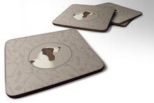 Load image into Gallery viewer, English Springer Spaniel In the Kitchen Foam Coaster  CK2184FC