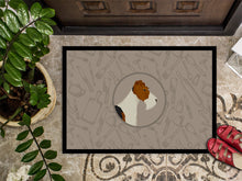 Load image into Gallery viewer, Fox Terrier In the Kitchen Doormat - 24x36 Decorative Floor Mat – Indoor/Outdoor Rug with Artistic Flair CK2185JMAT