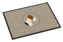 Load image into Gallery viewer, Fox Terrier In the Kitchen Doormat - 24x36 Decorative Floor Mat – Indoor/Outdoor Rug with Artistic Flair CK2185JMAT