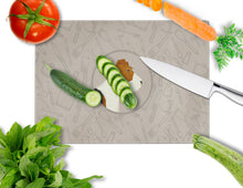Load image into Gallery viewer, Fox Terrier In the Kitchen Glass Cutting Boards – Durable, Decorative Kitchen Art Large CK2185LCB
