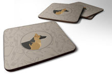 Load image into Gallery viewer, German Shepherd In the Kitchen Foam Coaster  CK2187FC