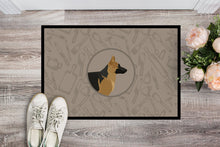 Load image into Gallery viewer, German Shepherd In the Kitchen Doormat - 24x36 Decorative Floor Mat – Indoor/Outdoor Rug with Artistic Flair CK2187JMAT
