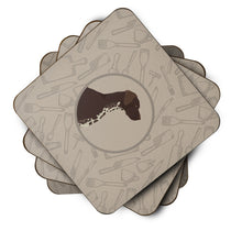 Load image into Gallery viewer, German Shorthaired Pointer In the Kitchen Foam Coaster  CK2188FC