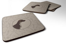 Load image into Gallery viewer, German Shorthaired Pointer In the Kitchen Foam Coaster  CK2188FC