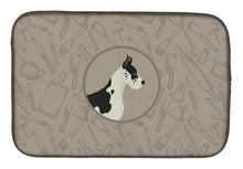 Load image into Gallery viewer, Great Dane In the Kitchen Dish Drying Mat – Absorbent, Artistic Kitchen Essentials CK2189DDM