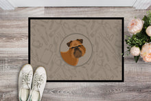 Load image into Gallery viewer, Brussels Griffon In the Kitchen Doormat - 24x36 Decorative Floor Mat – Indoor/Outdoor Rug with Artistic Flair CK2191JMAT