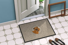 Load image into Gallery viewer, Brussels Griffon In the Kitchen Doormat - 24x36 Decorative Floor Mat – Indoor/Outdoor Rug with Artistic Flair CK2191JMAT