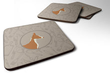 Load image into Gallery viewer, Ibizan Hound In the Kitchen Foam Coaster  CK2192FC