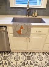Load image into Gallery viewer, Ibizan Hound In the Kitchen Kitchen Towel – Artistic Dish Towel for Everyday Use CK2192KTWL