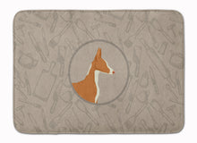 Load image into Gallery viewer, Ibizan Hound In the Kitchen Machine Washable Memory Foam Mat CK2192RUG
