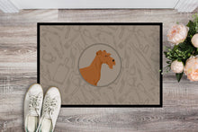 Load image into Gallery viewer, Irish Terrier In the Kitchen Doormat - 24x36 Decorative Floor Mat – Indoor/Outdoor Rug with Artistic Flair CK2193JMAT