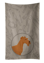 Load image into Gallery viewer, Irish Terrier In the Kitchen Kitchen Towel – Artistic Dish Towel for Everyday Use CK2193KTWL
