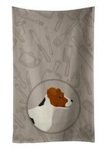 Load image into Gallery viewer, Jack Russell Terrier In the Kitchen Kitchen Towel – Artistic Dish Towel for Everyday Use CK2194KTWL