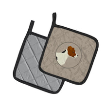 Load image into Gallery viewer, Jack Russell Terrier In the Kitchen Pot Holders - Set of 2 - Heat-Resistant Kitchen Essentials CK2194PTHD