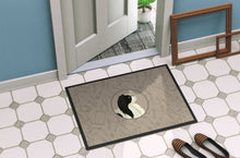 Load image into Gallery viewer, Japanese Chin In the Kitchen Doormat - 24x36 Decorative Floor Mat – Indoor/Outdoor Rug with Artistic Flair CK2195JMAT