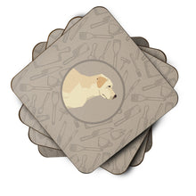 Load image into Gallery viewer, Labrador Retriever In the Kitchen Foam Coaster  CK2196FC