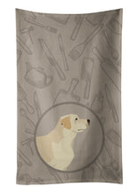 Load image into Gallery viewer, Labrador Retriever In the Kitchen Kitchen Towel – Artistic Dish Towel for Everyday Use CK2196KTWL