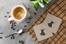 Load image into Gallery viewer, Lancashire Terrier In the Kitchen Foam Coaster  CK2197FC