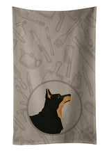 Load image into Gallery viewer, Lancashire Terrier In the Kitchen Kitchen Towel – Artistic Dish Towel for Everyday Use CK2197KTWL