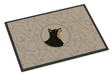 Load image into Gallery viewer, Lancashire Terrier In the Kitchen Doormat - 18x27 Decorative Floor Mat – Indoor/Outdoor Rug with Artistic Flair CK2197MAT