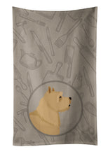 Load image into Gallery viewer, Norwich Terrier In the Kitchen Kitchen Towel – Artistic Dish Towel for Everyday Use CK2198KTWL