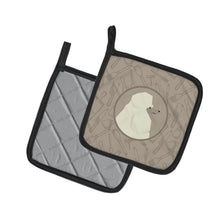 Load image into Gallery viewer, Poodle In the Kitchen Pot Holders - Set of 2 - Heat-Resistant Kitchen Essentials CK2203PTHD