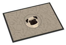 Load image into Gallery viewer, Pug In the Kitchen Doormat - 24x36 Decorative Floor Mat – Indoor/Outdoor Rug with Artistic Flair CK2204JMAT
