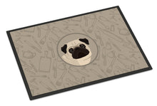 Load image into Gallery viewer, Pug In the Kitchen Doormat - 18x27 Decorative Floor Mat – Indoor/Outdoor Rug with Artistic Flair CK2204MAT
